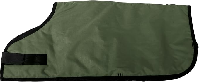 Calf Coat, Warming Blanket for Calves and Livestock, Quilted Cattle Jacket Thats Water Resistant and Protects Animals in Winter and Cold Weather - Small/Jersey, Green