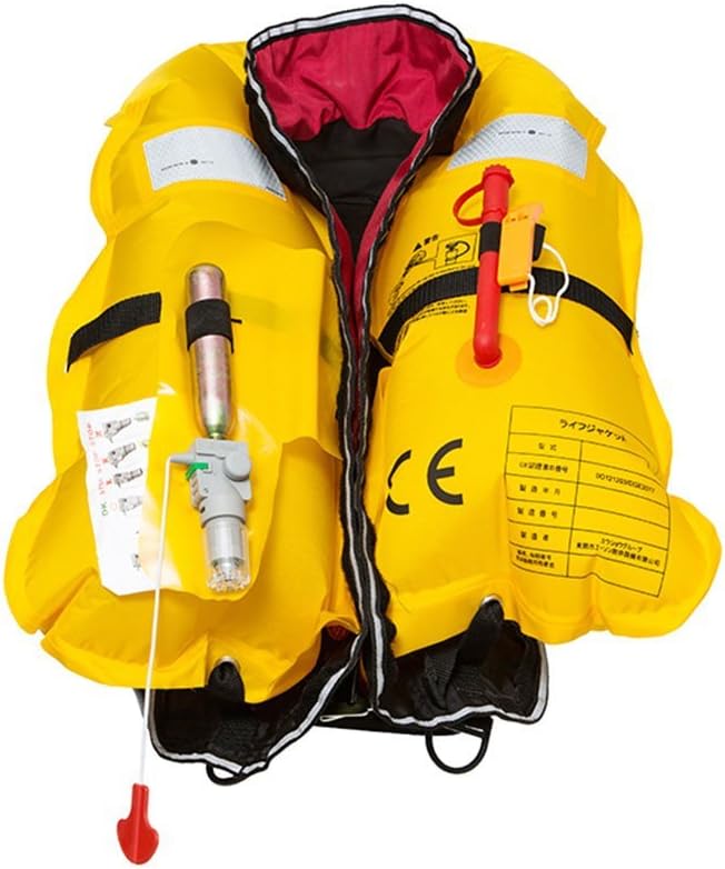 Premium Quality Automatic/Manual Inflatable Life Jacket Lifejacket PFD Floating Life Vest Inflate Survival Aid Lifesaving PFD Basic New