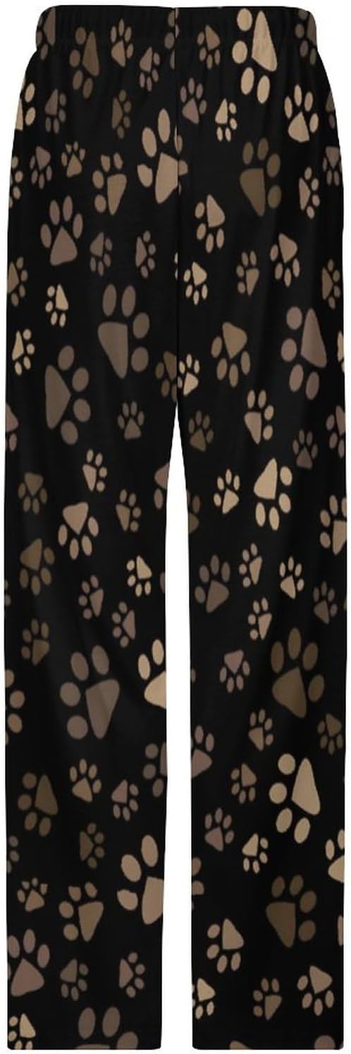 Funny Mens Pajama Pants Lightweight Soft Lounge Pant Sleep Pj Bottoms for Men With Pockets