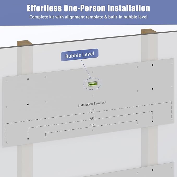 4-Pack 1.5x4ft Garage Shelving Wall Mounted, 1.5 x 4' Heavy Duty Garage Storage Shelves with Hooks, 800LB Capacity