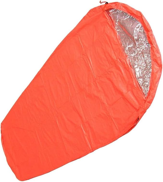 Thermal Survival Bivvy Sacks for Camping Outdoor Emergencies Thermal Blanket Survival Sleeping Bag Emergencies