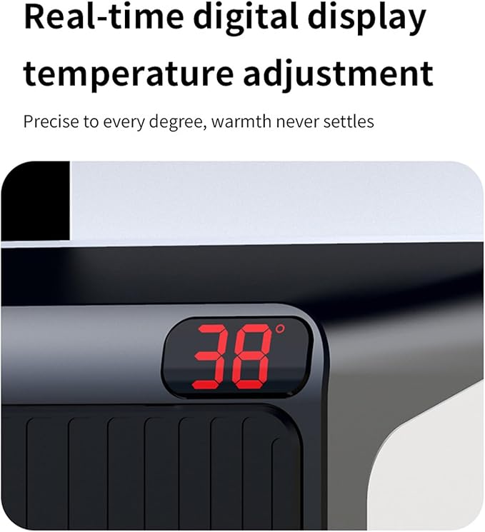 Dog House Heater Wall Mount Anti-Bite Cord 600w/300w Safe & Efficient Heating Overheat Safe for Pet Houses,Chicken Coops,Dog House