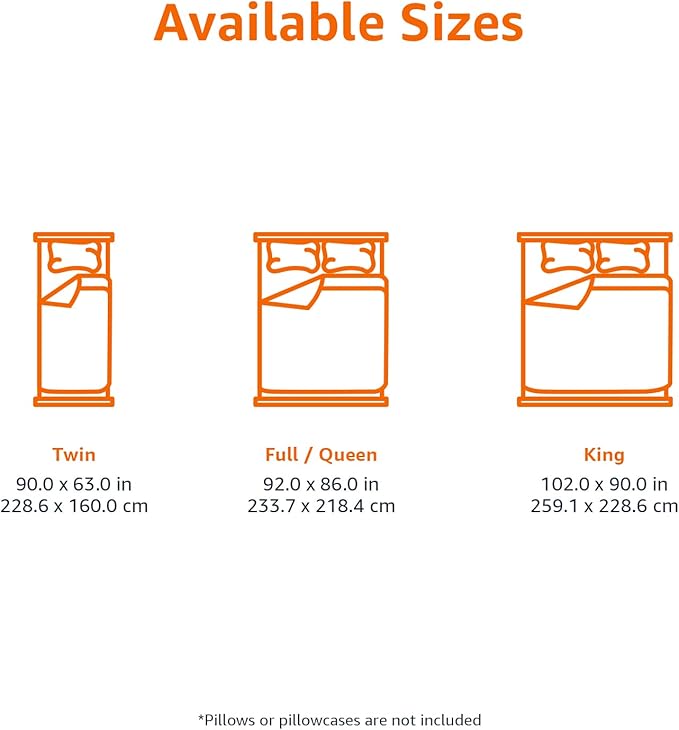 Amazon Basics Comforter Blanket Full/Queen, Reversible Lightweight Microfiber All Season Blanket, Chocolate/Khaki