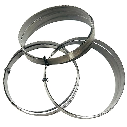 FOXBC 44-7/8-inch Bandsaw Blades 14/18 TPI, 44-7/8" x 1/2" x .020", Replacement for DeWalt DW3986, Milwaukee 48-39-0561 Portable Band Saw, 3-Pack
