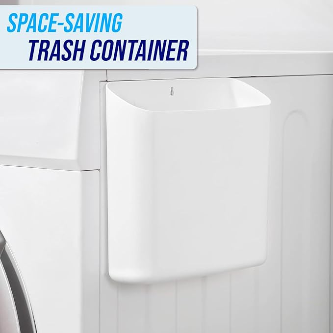 Simplation Laundry Detergent Cup Holder Collection: MAGNETIC LINT HOLDER BIN for Laundry Room Storage