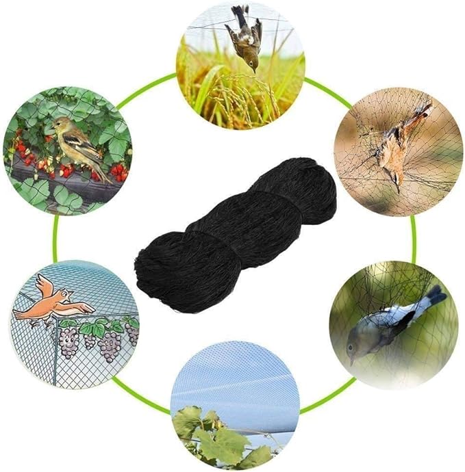 TWIGA 50' X 50' Net Netting for Bird Poultry Aviary Game Pens New 2" Square Mesh Size (50'x50')