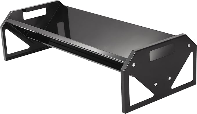 Livestock Feeding Trough 22 Gallon Capacity 45" Hay Feeder Heavy Duty Livestock Trough Feeder Trough for Horse Sheep Cattle Hog V-Shaped Farm Sheds Pen Water Feeder Powder Coated Black Steel