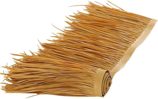 Artificial Thatch Roofing Mexican Tiki Hut Grass for Thatch Roofing Tiki Bar Hut Decorations 10'X16