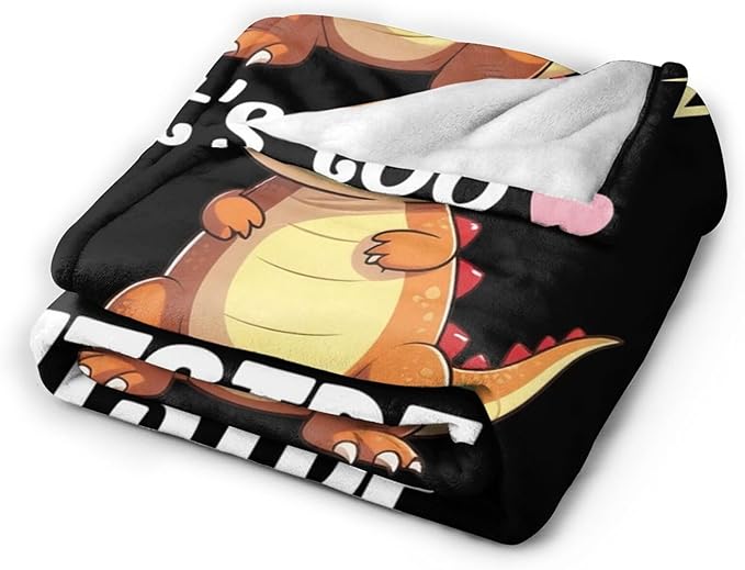 Dinosaur Blanket, Soft Plush Fleece Dino Animal Throw Blanket - Cozy Warm Stuffed Blankets Bedding Dinosaur Gifts for Women Girls Kids Adults 40"X50"
