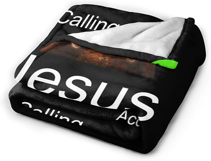 Jesus Blanket Christian Throw Blanket Soft Warm Cozy Fuzzy Plush Religious Throw Blanket Gifts for Girls Women Jesus Stuff Lightweight Fleece Flannel Gift Blankets for Kids Adults 50"X60"