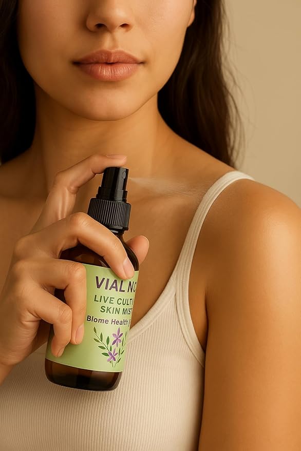 Probiotic Odor Spray – Natural Aluminum-Free Deodorizing Mist | Live Culture Body & Foot Odor Control | Kid-Safe, Sensitive-Skin Friendly, Lavender & Chamomile Freshness