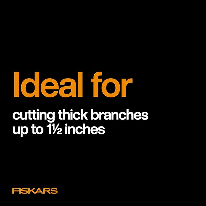 Fiskars Loppers for Tree Trimming, Heavy Duty, with Extendable Handle (24.5"-37" Range), Sharp Bypass Steel Blade Tree Branch Cutter up to 1.5-Inch Diameter Cut Capacity