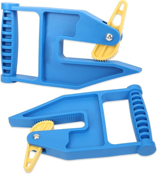 Feroca Heavy Duty Stall Mat Gripper, a Pair of Mat Mover Tool - Effortless Remover for Thick Rubber Mats in Horse Stalls, Barn, Gym, Trailer - Easy Lift & Move to Save Your Back