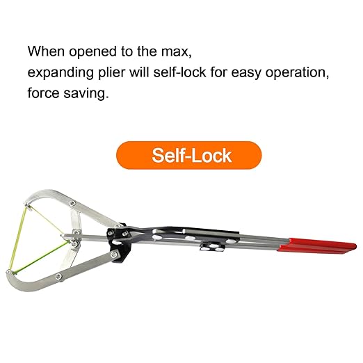 Cattle Banding Tools Calf Bull Castration Tool Large California Elastrator Stainless Steel Expander Plier for Cattle Calves Sheep Goats and Other Big Livestock