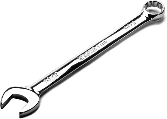 Capri Tools 1-1/2-Inch Combination Wrench, 12 Point, SAE (1-1419)