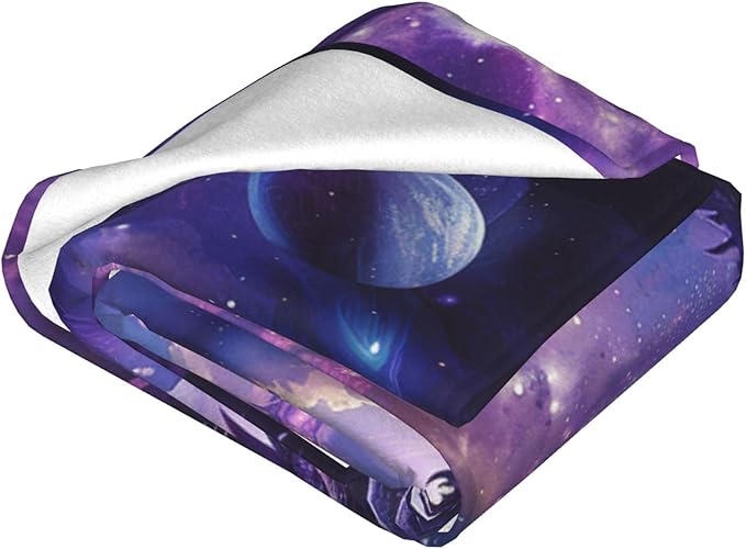 Dragon Blanket Space Dragon Decor Throw Blanket Cozy Plush Flannel Fleece Warm Soft Lightweight Fuzzy Blanket Lovers Gifts for Boys Girls Teens Women for Bed Sofa Couch 40"X50"