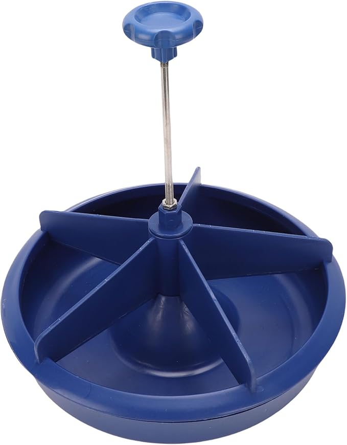 Pssopp Piglet Feeding Trough, Poultry Feeders Bowl Livestock Feeding Tool for Cattle Cows Horses Sheep Goats Pigs Calf Piglet Trough, 5 Slots Food Plastic Livestock Feeder Nan