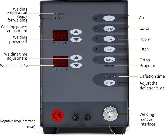 Jewelry Automatic Spot Welding Machine 110V 60HZ Pulse Argon arc Welding Machine Jewelry Welding Machine, Used for DIY Jewelry Repair Tools to Repair Gold and Hardware Workpiece Welding.