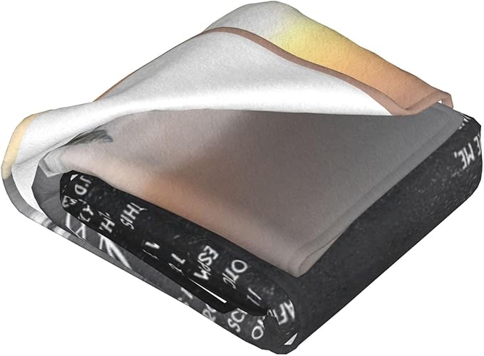 Footprints in The Sand Blanket Christian Gifts Bible Verse Scripture Throw Blanket Comfy Plush Flannel Fleece Warm Soft Fluffy Fuzzy Blanket for Prayer Adults Women Men for Bed Sofa Couch 40"X50"