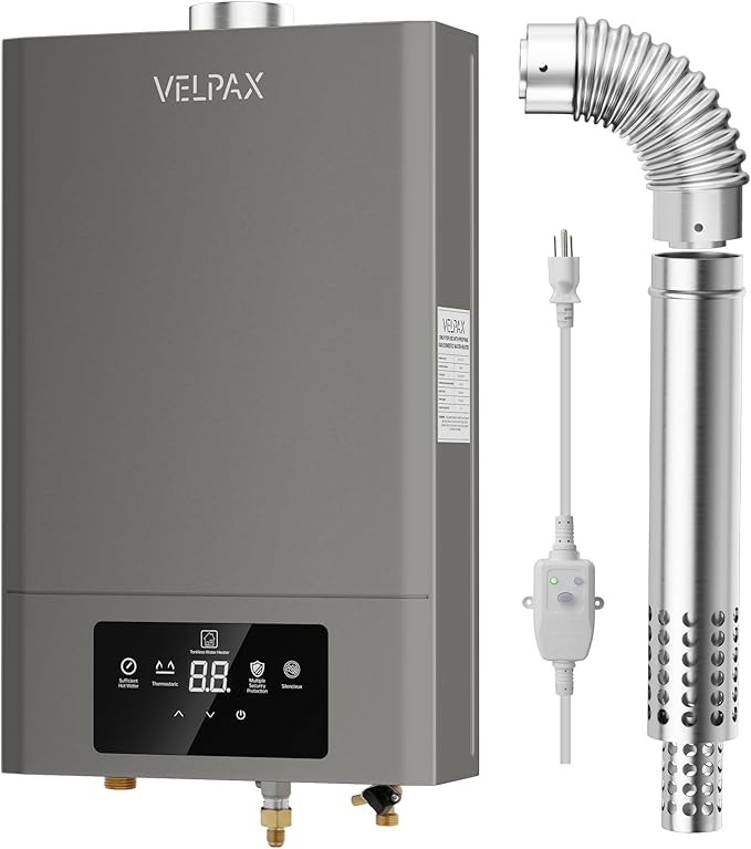 Natural Gas Tankless Water Heater,Indoor 4.74GPM 18L,Constant natural gas Tankless water heater,Instant Hot Natural Gas Water Heater with Multi-Protection