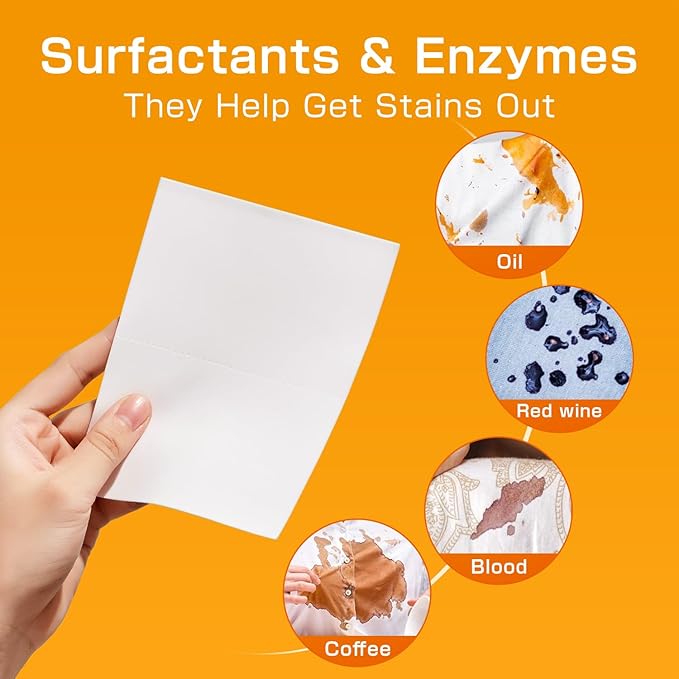 Soulink Laundry Detergent Sheets, 240 Loads - Eco-Friendly, Plant-Based, Hypoallergenic, No Plastic Jug (Orange Scent)