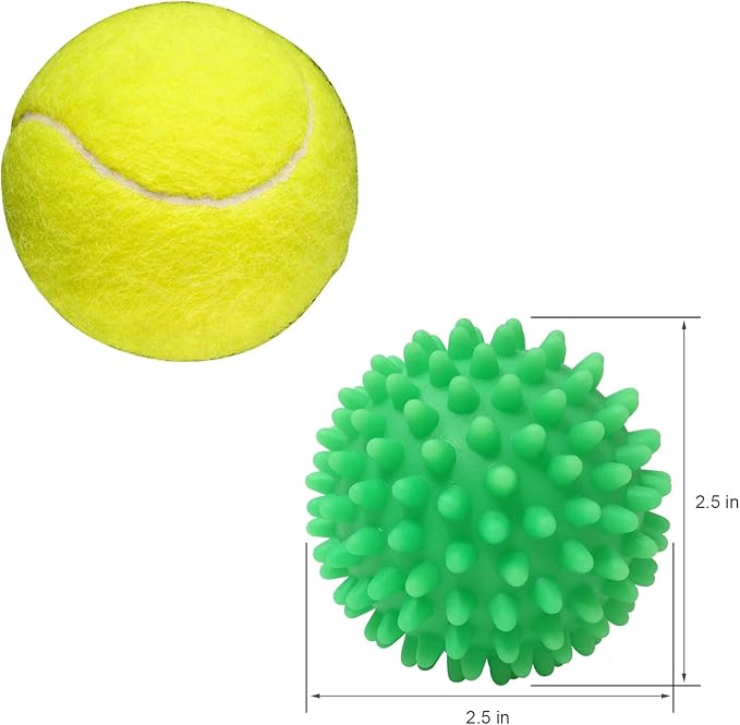 Dryer Balls 4 Pack - Non-Toxic Reusable Dryer Balls (Green)
