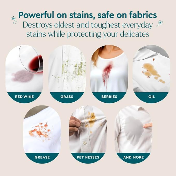 Puracy Stain Remover, Travel and Laundry Stain Cleaner for Clothes, Baby Essentials, Kids Stains, Oil and Fabric Spot Cleaner, Unscented (Stain Remover Spray, 12 fl oz)