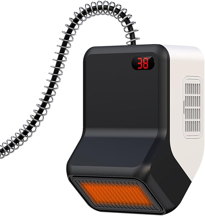 Pet House Heater 600w/300w Safe & Efficient Heating for Pet Houses,Chicken Coops,Dog House - Wall-Mounted Design with Overheat Safe& Anti-Chew Cord