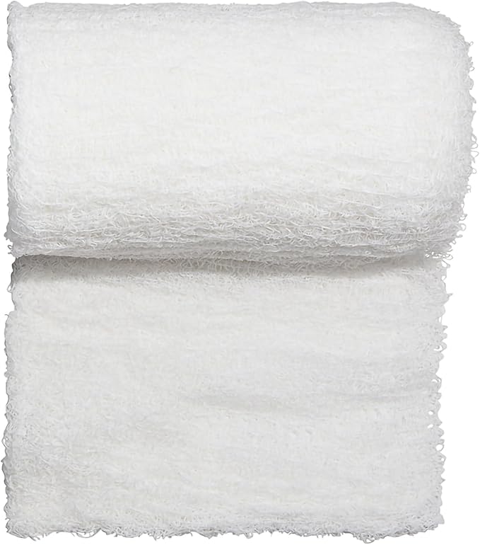 CareStock Gauze Rolls Bandage [Pack of 100] 4.5 in x 4.1 yds, Sterile, Rolled Cotton Dressing, First Aid Wrap, Medical Grade Supplies