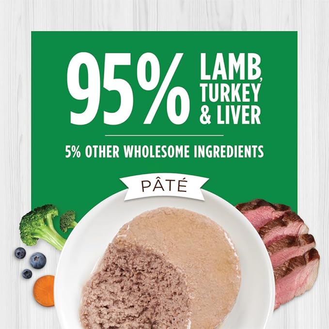 Instinct Original Pate Wet Cat Food, Grain Free Recipe - Real Lamb, 3 Ounce (Pack of 24)