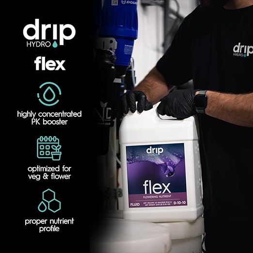 Flex PK-Booster 2.5 Gallon | High-Concentration Phosphorus & Potassium Supplement with Chelated Micronutrients for Enhanced Flowering