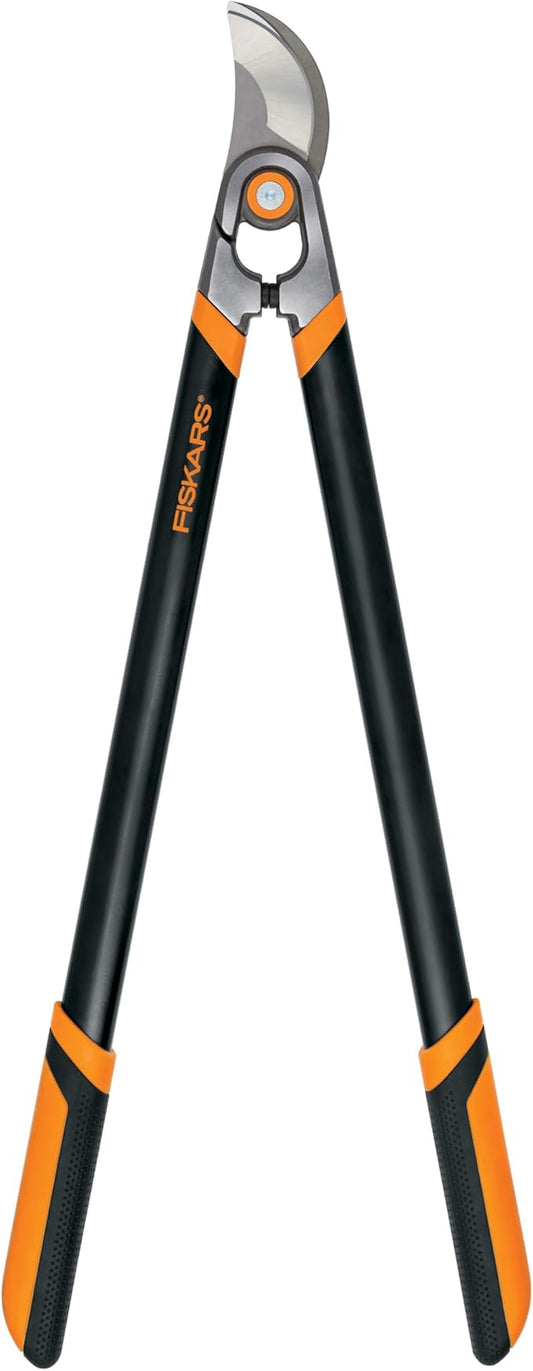 Fiskars Forged Lopper, Heavy-Duty Branch Cutter Gardening Tool with Replaceable Blade, 30", Black/Orange