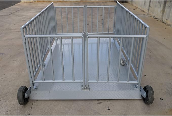 Liberty LS-930-10’x7’ (120” x 84”) Platform Cage System Portable Livestock Animal Weighing Scale