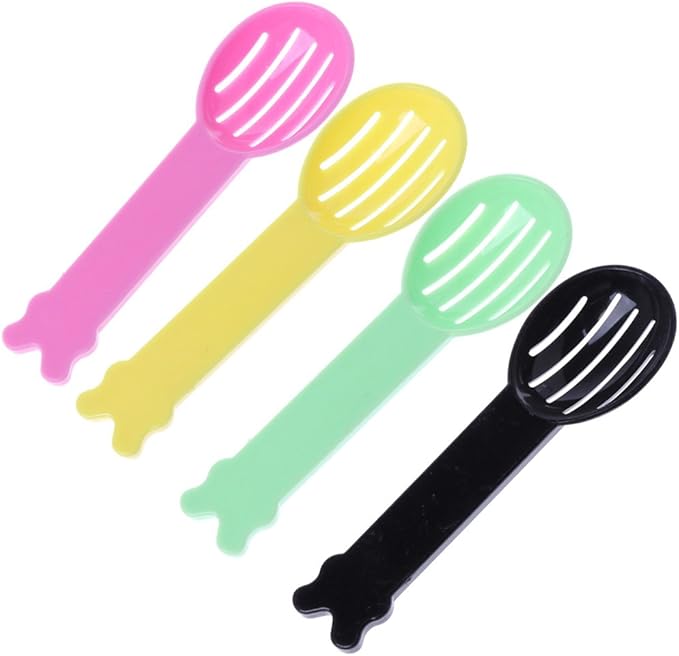Hamster Sand Scooper Cats Litter Shovel Litter Hollowed for Cats Hedgehogs Cage Hamster Sand Bath Scooper