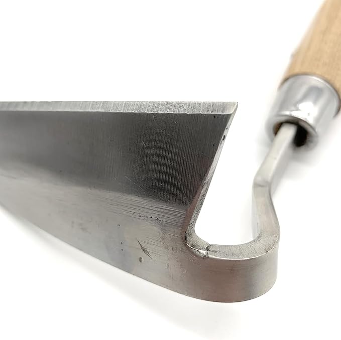 Ferry-Morse Premium Garden Hand Tool Razor Hoe, Hand Hoe Perfect for Weeding and Cultivating