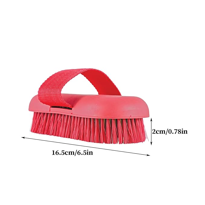Horse Brush - Livestock Cleaning | Horse Massage Tools Cleaning Brush | for Bathing Shedding Dematting Washing Goat Cow Cattle Stable Farm Pasture
