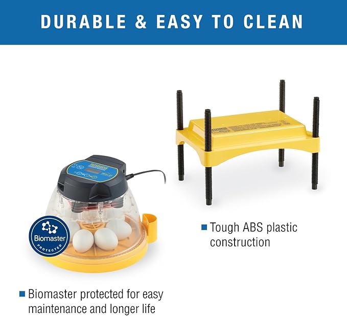 Brinsea Mini II Advance Egg Incubator Classroom Kit Brooder Pack for Students with Lesson Plan, Egg Scope, EcoGlow Brooder, Plastic Chick Enclosure, Feeder and Drinker for Hatching Chicks, Ducklings