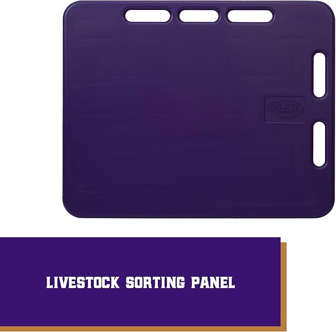 Weaver Livestock Leather Sorting Panel Black 37" x 30"