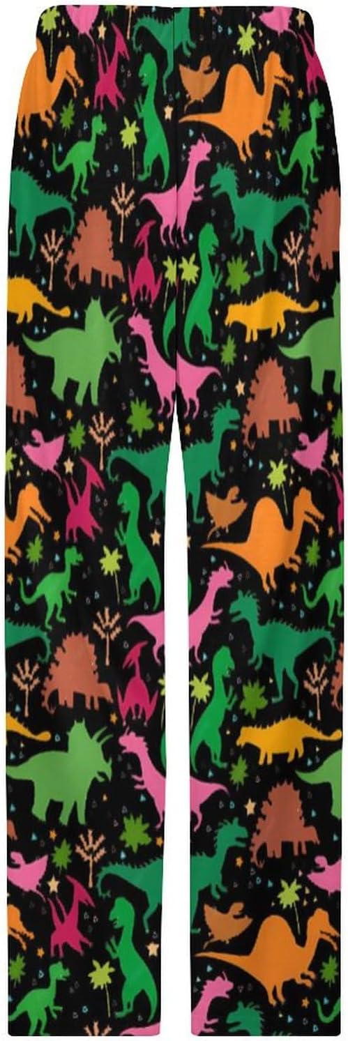 Funny Mens Pajama Pants Lightweight Soft Lounge Pant Sleep Pj Bottoms for Men With Pockets