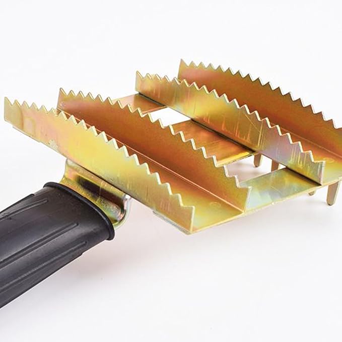 Horse Brush – Livestock Grooming Comb, Portable Equine Hair Tool | Efficient Mane Tail Cleaning Brush for Pet Cattle Horse Goat Sheep Stable Farm Outdoor Barn Care Daily Handling Equipment