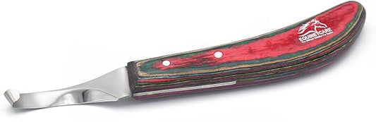 Equine Care Farrier Hoof Knife (Right-Handed) | Razor Sharp J2 Stainless Steel Blade, Ergonomic Handle | Professional Grade Precision Tool for Horse, Cow, Goat & Livestock Hoof Trimming & Shoeing.