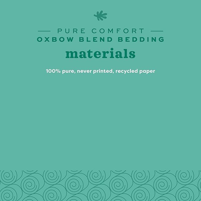 Oxbow Pure Comfort Bedding, Rabbit, Hamster, & Guinea Pig Bedding, Bunny Supplies for Litter Box, Pet Safe, Low Dust, Blend, 72 Liter Bag