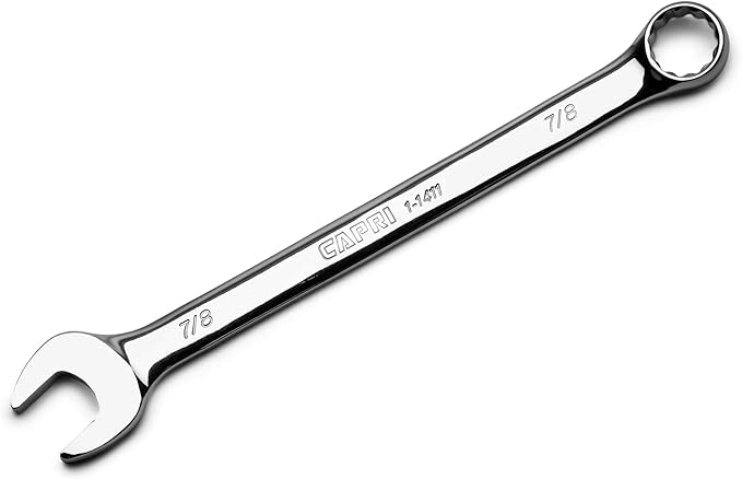 Capri Tools 7/8-inch Combination Wrench, 12 Point, SAE
