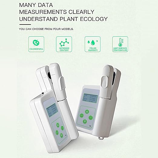 Chlorophyll Tester - Portable Plant Chlorophyll Analyzer Meter GYJ-A Accurate SPAD Measurement, Leaf Temperature Monitoring for Farmers, Gardeners, Scientists, And Eco-Friendly Plant Enthusiasts