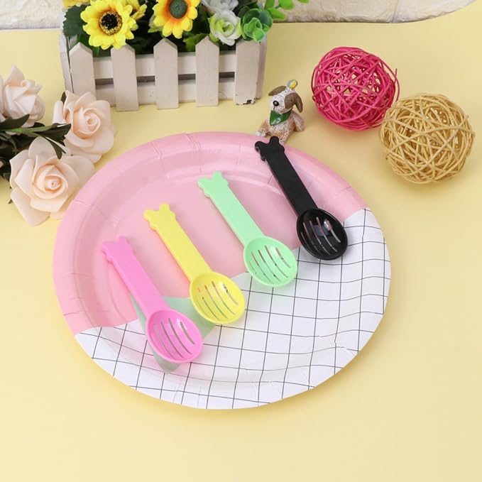 Hamster Sand Scooper Cats Litter Shovel Litter Hollowed for Cats Hedgehogs Cage Hamster Sand Bath Scooper