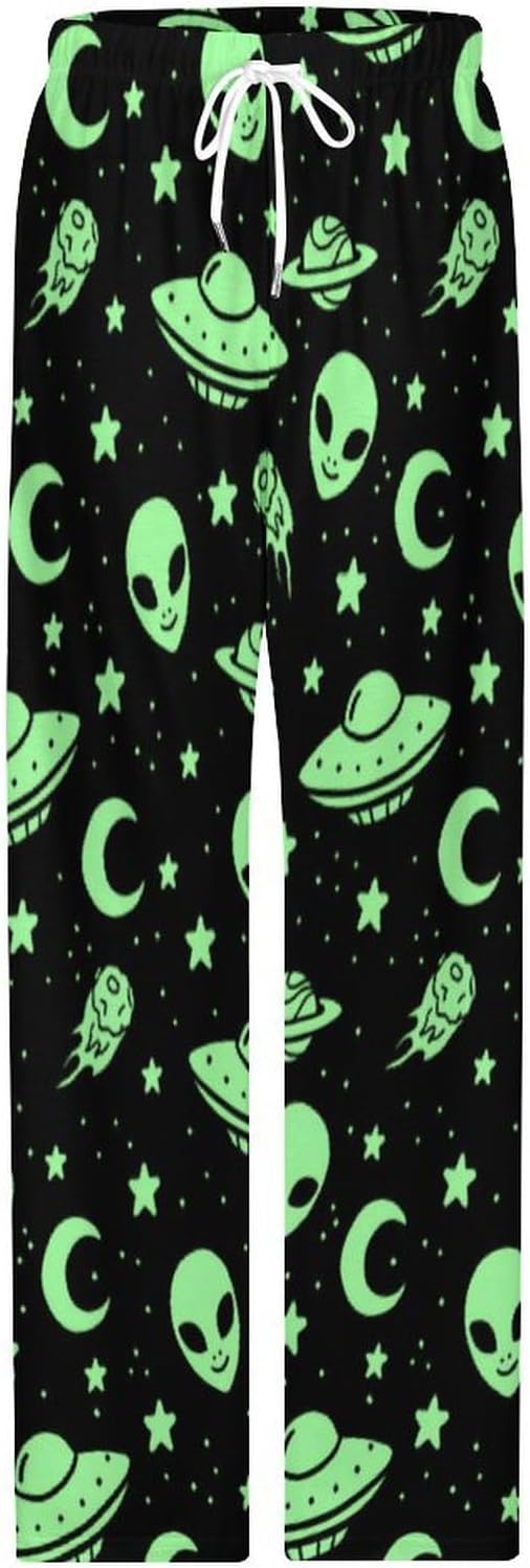 Funny Mens Pajama Pants Lightweight Soft Lounge Pant Sleep Pj Bottoms for Men With Pockets