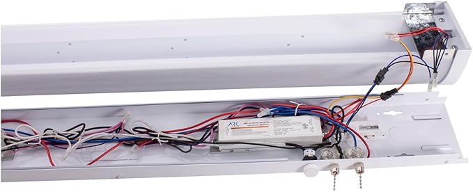Sunlite 36-Inch LED Linear Bed Light Fixture, 15W/30W/45W, Color Selectable 30K/40K/50K, 1675-5311 Lumens, Dimmable, DLC & ETL Listed, 120V, 3-Way Switching (Up/Down), 116 Degree Beam Angle, 4 Pack