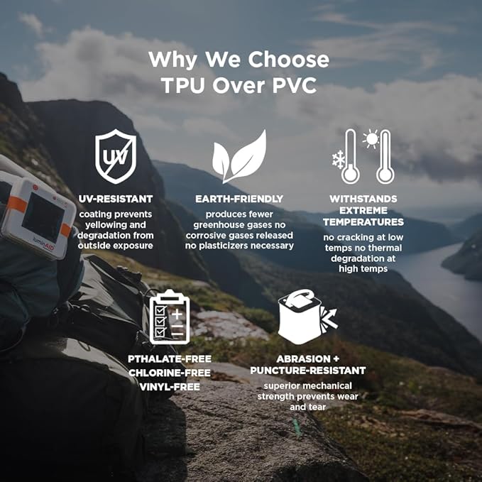 LuminAID 2-in-1 Solar Camping Lantern and Phone Charger - Inflatable LED Lamp for Camping, Hiking and Travel - Emergency Light for Power Outages, Hurricane, Survival Kits - As Seen on Shark Tank