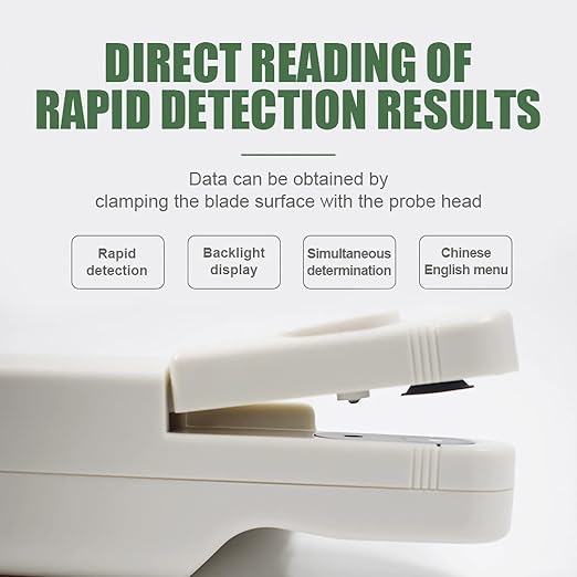 Chlorophyll Analyzer Plant Nutrient Testing, Leaf Temperature Meter, Leaf Humidity Meter 0.0-99.9SPAD with USB Data Export Excel - Compact & Portable, Perfect for Agricultural, Plant Enthusiasts