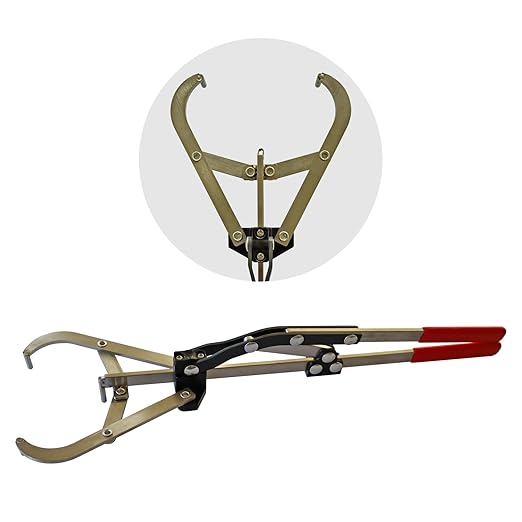 Cattle Banding Tools Calf Bull Castration Tool Large California Elastrator Stainless Steel Expander Plier for Cattle Calves Sheep Goats and Other Big Livestock